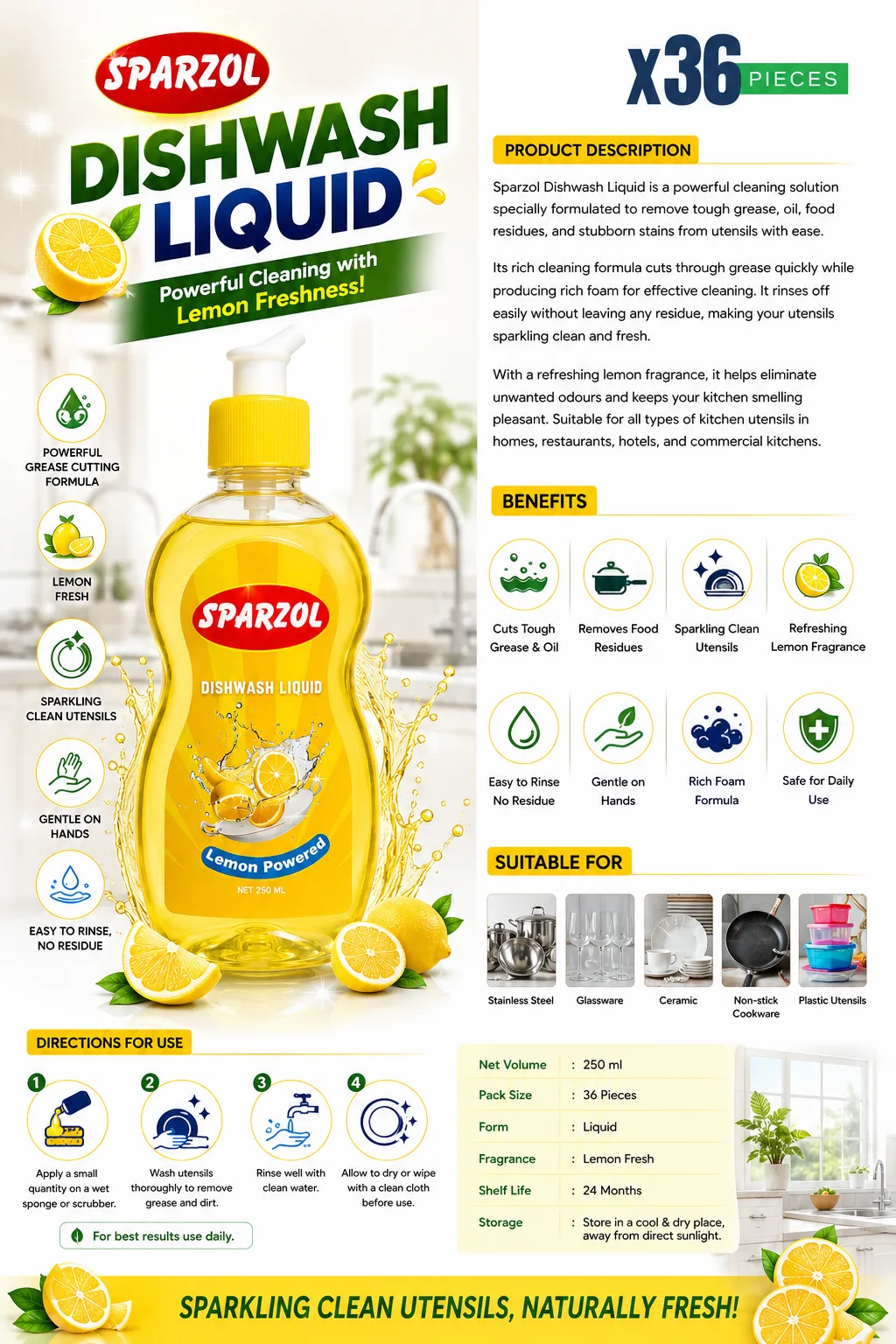 Dishwash Liquid PD