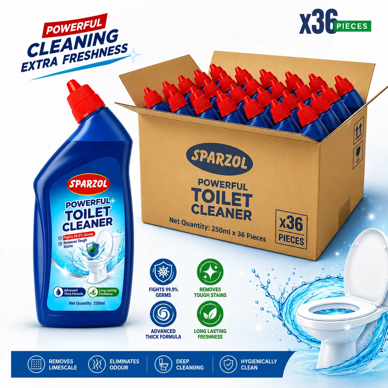 Sparzol Toilet Cleaner Image Product Description